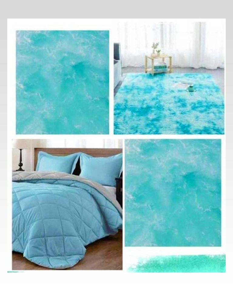6 piece combo bedding set